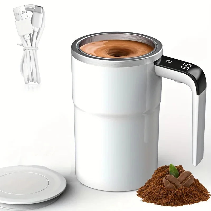 Magnetic Self-Stirring Coffee Mug