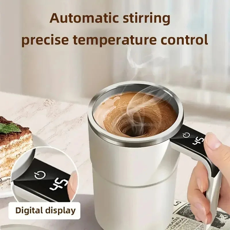 Self-Mixing Coffee Mug