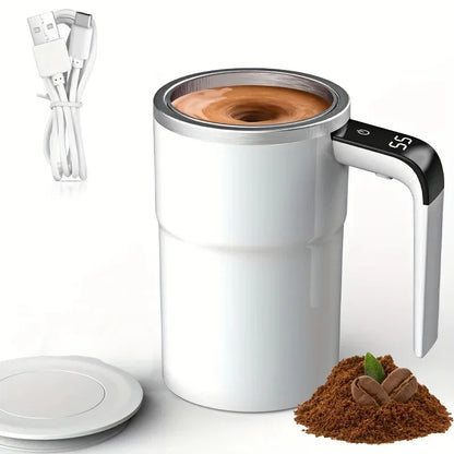 Magnetic Self-Stirring Coffee Mug